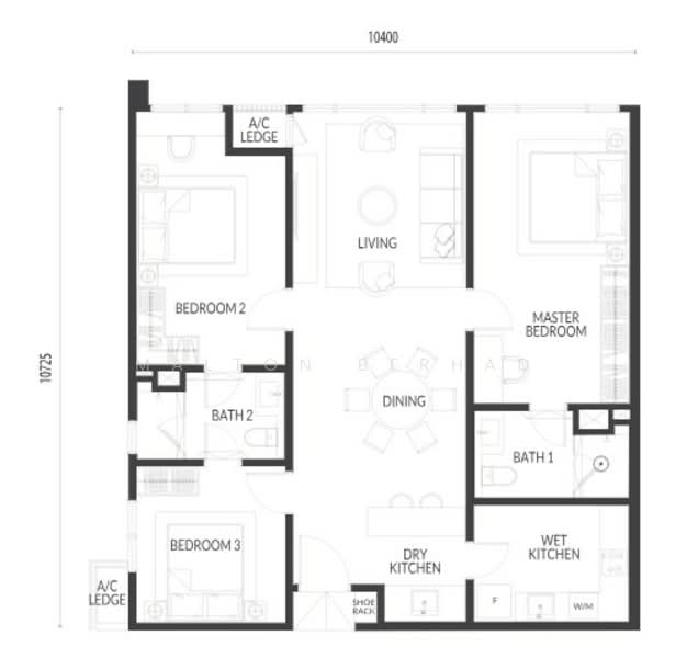Service Residence for Sale at Park Green Pavilion Bukit Jalil - Malton Berhad - PropertyGuru.com.my