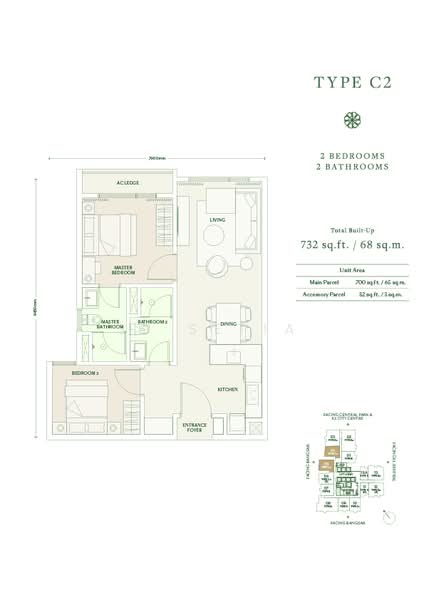 Service Residence for Sale at Parkside Residences @ Setia Federal Hill - SP Setia - PropertyGuru.com.my