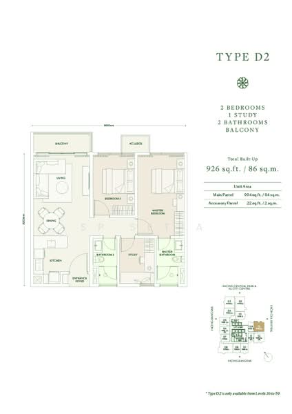 Service Residence for Sale at Parkside Residences @ Setia Federal Hill - SP Setia - PropertyGuru.com.my