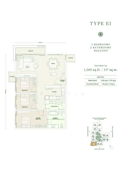 Service Residence for Sale at Parkside Residences @ Setia Federal Hill - SP Setia - PropertyGuru.com.my
