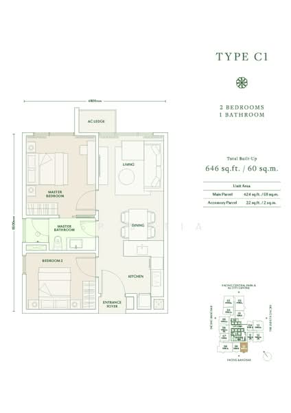 Service Residence for Sale at Parkside Residences @ Setia Federal Hill - SP Setia - PropertyGuru.com.my