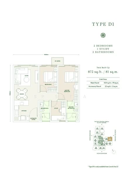 Service Residence for Sale at Parkside Residences @ Setia Federal Hill - SP Setia - PropertyGuru.com.my
