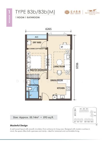 Apartment for Sale at R&F Princess Cove Phase 3-New Casa Suites - R&F DEVELOPMENT SDN BHD - PropertyGuru.com.my