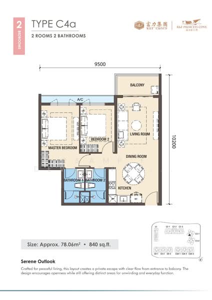 Apartment for Sale at R&F Princess Cove Phase 3-New Casa Suites - R&F DEVELOPMENT SDN BHD - PropertyGuru.com.my