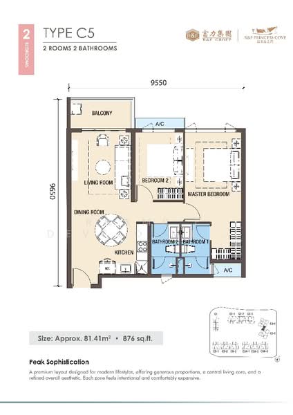 Apartment for Sale at R&F Princess Cove Phase 3-New Casa Suites - R&F DEVELOPMENT SDN BHD - PropertyGuru.com.my