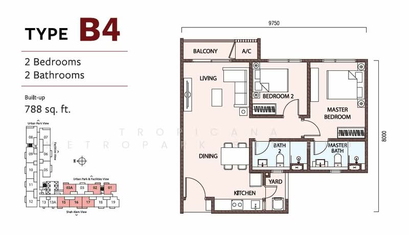 Service Residence for Sale at SouthPlace 2 Residences - Tropicana Metropark Sdn Bhd - PropertyGuru.com.my