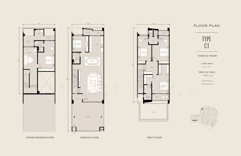 3-storey Terraced House for Sale in Seksyen U15 (Shah Alam) - EASTERN & ORIENTAL BERHAD - PropertyGuru.com.my