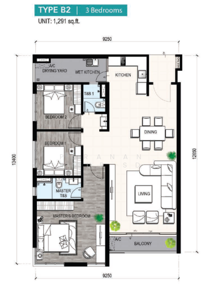 Condominium for Sale at Sapphire On The Park - Peranan Makmur Sdn Bhd - PropertyGuru.com.my