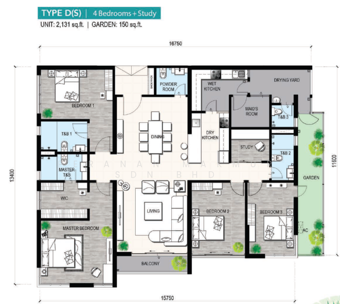 Condominium for Sale at Sapphire On The Park - Peranan Makmur Sdn Bhd - PropertyGuru.com.my