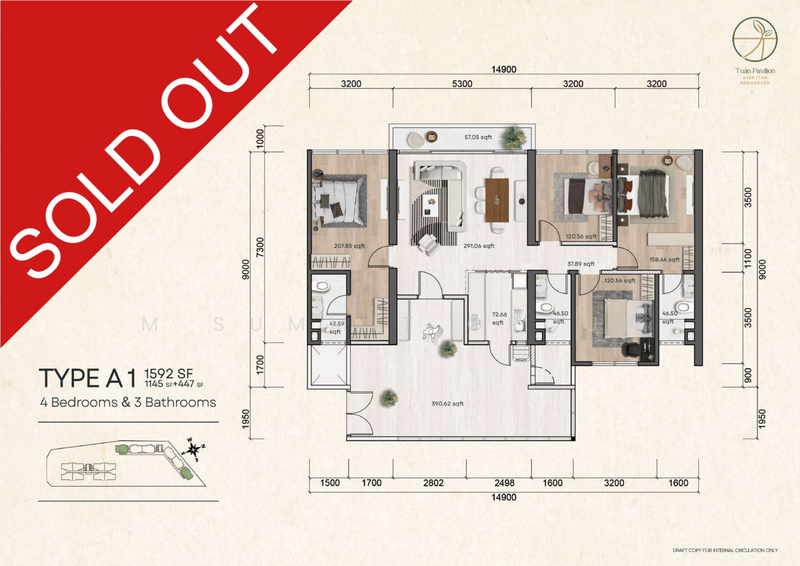 Condominium for Sale at Tuan Pavilion - M Summit Group - PropertyGuru.com.my