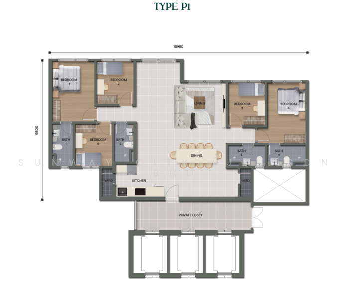 Service Residence for Sale at Sunway LakeHills - Sunway City (JB) Sdn Bhd - PropertyGuru.com.my