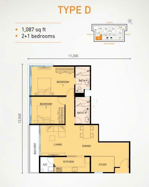 Service Residence for Sale at Sunway Citrine Residences - Sunway Iskandar Sdn Bhd - PropertyGuru.com.my