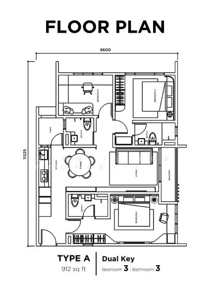 Service Residence for Sale at Summer Suites - Residensi Bukit Meldrum - Connoisseur Properties Sdn Bhd - PropertyGuru.com.my