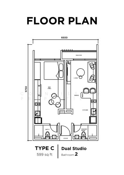 Service Residence for Sale at Summer Suites - Residensi Bukit Meldrum - Connoisseur Properties Sdn Bhd - PropertyGuru.com.my
