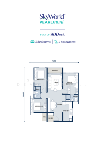 Pangsapuri untuk Dijual di SkyWorld Pearlmont - SkyWorld Development Bhd - PropertyGuru.com.my