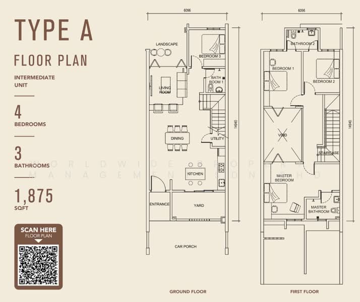 Rumah Teres 2-Tingkat untuk Dijual di Alam Perdana (Puncak Alam) - Worldwide Property Management Sdn Bhd - PropertyGuru.com.my