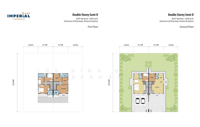 Rumah Berkembar untuk Dijual di Bandar Putera Indah (Batu Pahat) - LBS Bina Group Berhad - PropertyGuru.com.my