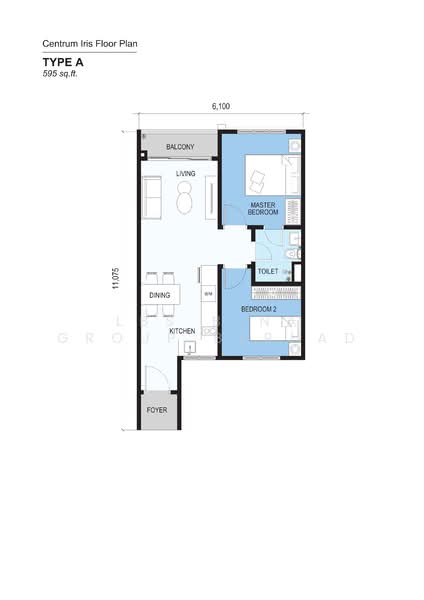 Service Residence for Sale at Centrum Iris - LBS Bina Group Berhad - PropertyGuru.com.my