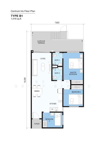 Service Residence for Sale at Centrum Iris - LBS Bina Group Berhad - PropertyGuru.com.my