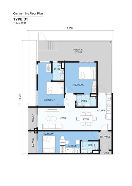 Service Residence for Sale at Centrum Iris - LBS Bina Group Berhad - PropertyGuru.com.my