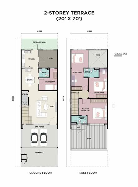 Rumah Teres 2 Tingkat untuk Dijual di D'Island (Puchong) - LBS Bina Group Berhad - PropertyGuru.com.my