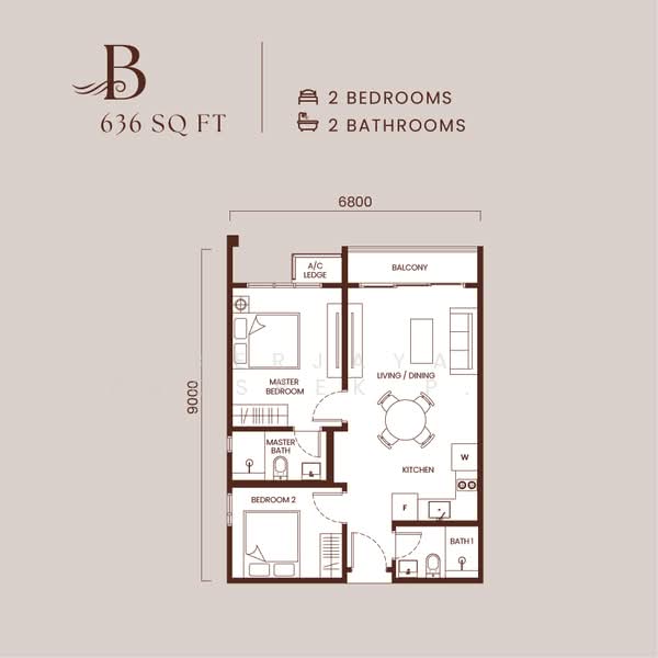 Apartment for Sale at Andabreeze Residences - Kerjaya Prospek Property Berhad - PropertyGuru.com.my