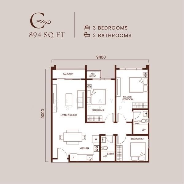 Apartment for Sale at Andabreeze Residences - Kerjaya Prospek Property Berhad - PropertyGuru.com.my