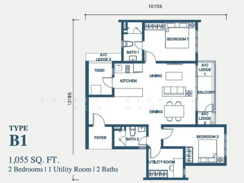 Condominium for Sale at Mahogany Residences - EVEREST PIONEER SDN. BHD. - PropertyGuru.com.my