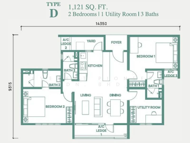 Condominium for Sale at Mahogany Residences - EVEREST PIONEER SDN. BHD. - PropertyGuru.com.my