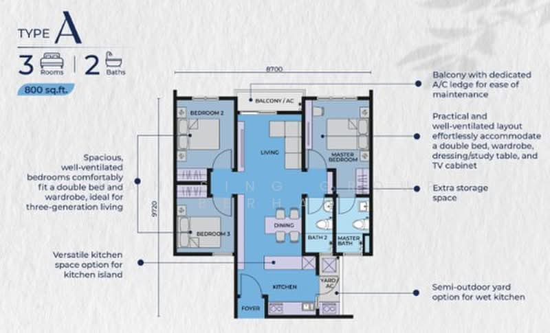 Pangsapuri untuk Dijual di M Aria - Mah Sing Group Berhad - PropertyGuru.com.my