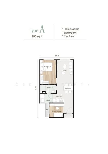 Service Residence for Sale at TAMU @ OSK MORI PARK - OSK Property - PropertyGuru.com.my