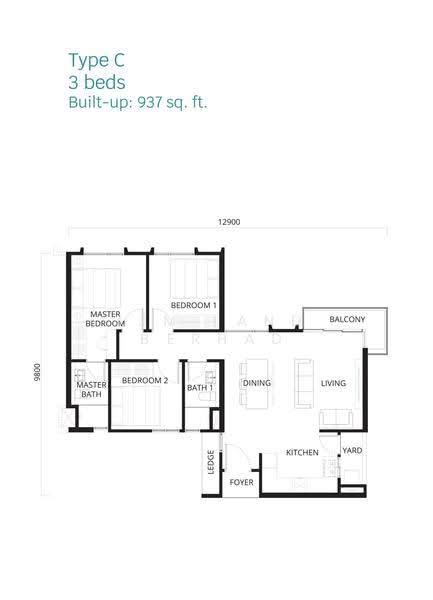 Kediaman Servis untuk Dijual di Stellaris @ Riana Dutamas - IJM Land Berhad - PropertyGuru.com.my