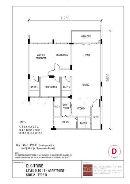 Condominium for Sale at D'Citrine - Vantage Freeway Sdn. Bhd. - PropertyGuru.com.my