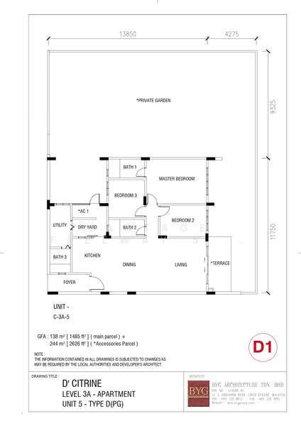 Condominium for Sale at D'Citrine - Vantage Freeway Sdn. Bhd. - PropertyGuru.com.my