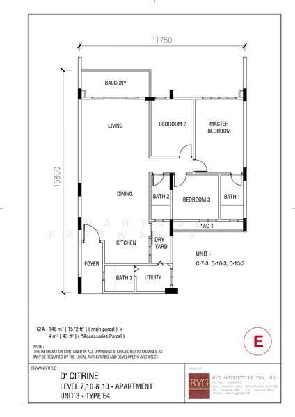 Condominium for Sale at D'Citrine - Vantage Freeway Sdn. Bhd. - PropertyGuru.com.my