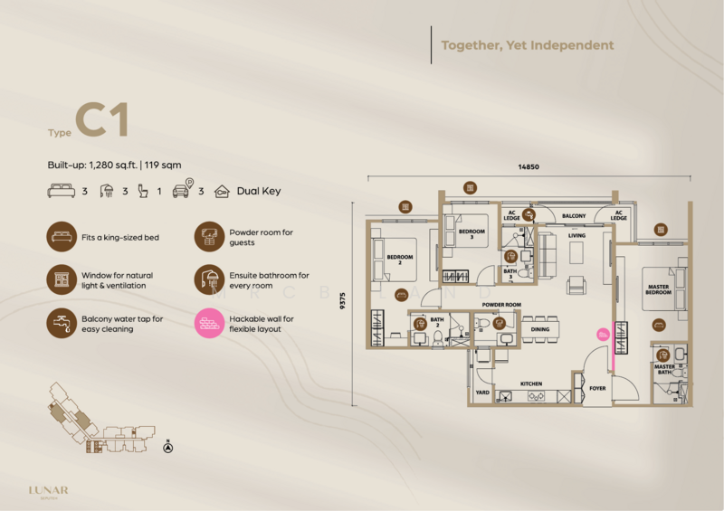 Kondominium untuk Dijual di LUNAR Seputeh - MRCB Land - PropertyGuru.com.my