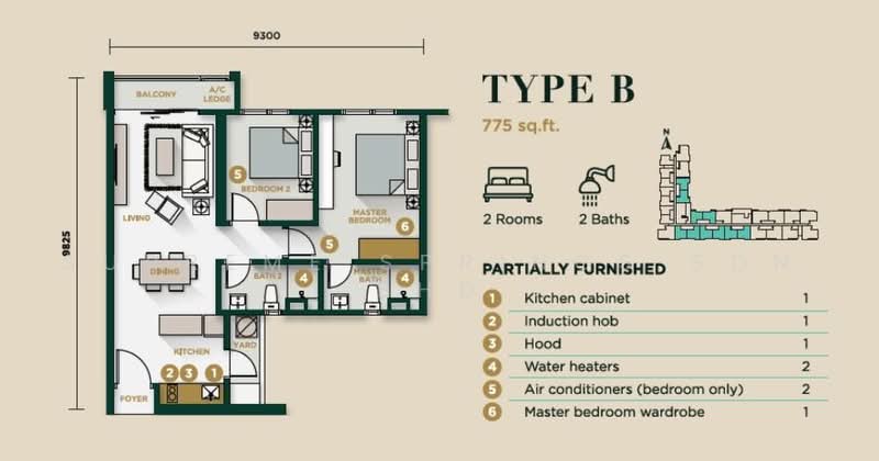 Servis Apartment untuk Dijual di M Terra - Supreme Springs Sdn Bhd - PropertyGuru.com.my