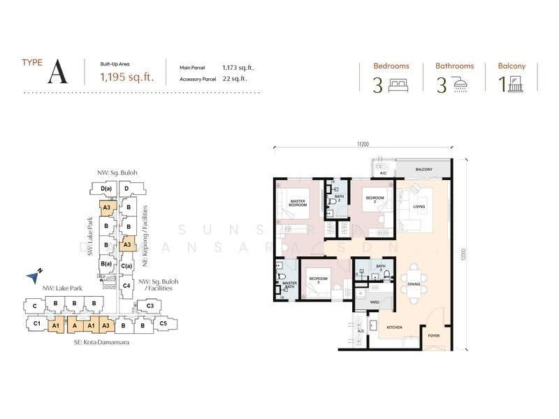 Condominium for Sale at Residensi RIA - Sunsuria Damansara Sdn Bhd - PropertyGuru.com.my