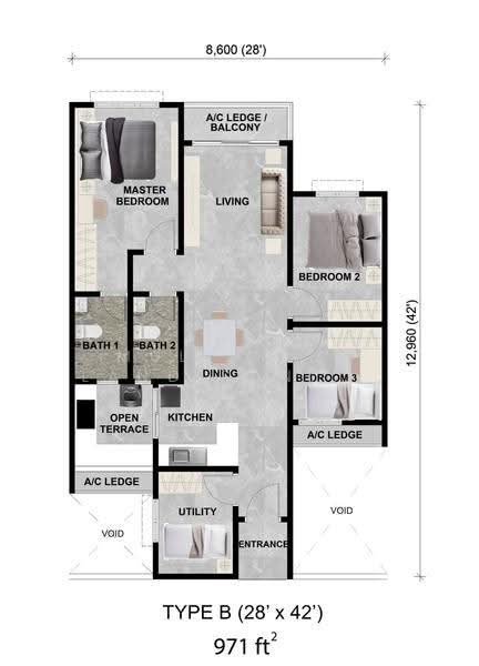 Kondominium untuk Dijual di Alamanda Heights - MULTIPLEX LAND SDN. BHD. - PropertyGuru.com.my