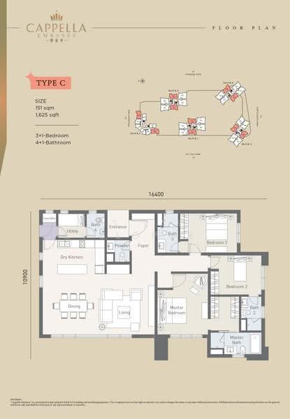 Service Residence for Sale at Cappella Embassy - TSLAWLand (Strategic White Knight) - PropertyGuru.com.my