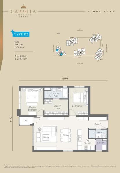 Service Residence for Sale at Cappella Embassy - TSLAWLand (Strategic White Knight) - PropertyGuru.com.my