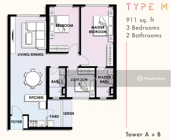 Savvy @ Riana Dutamas, Riana Dutamas, Segambut, Kuala Lumpur, 1 Bedroom ...