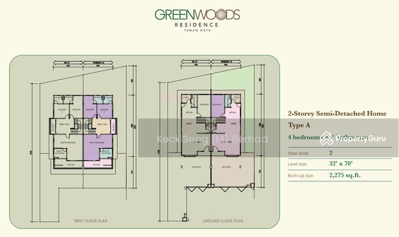 Greenwoods Residence @ Taman Daya, Taman Daya, Johor Bahru, Johor, 1 ...