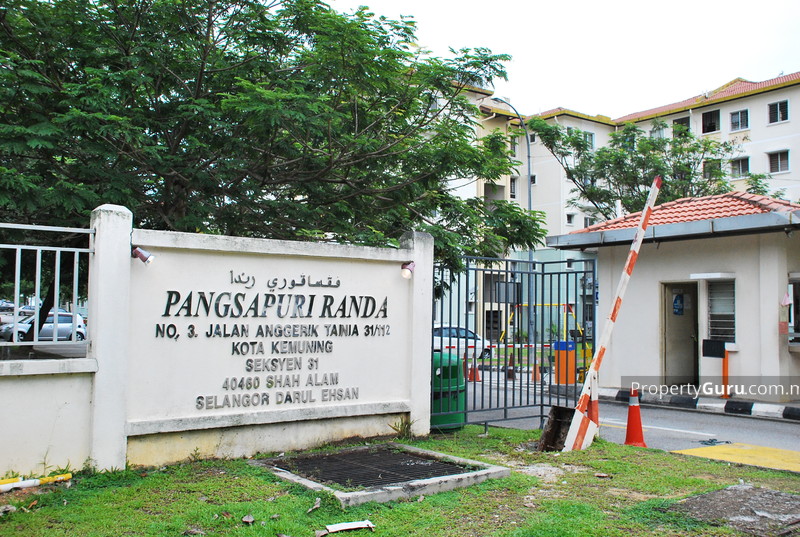 Pangsapuri Randa, 3 Jalan Anggerik Tania 31/112,Kota Kemuning, Sect 31 ...