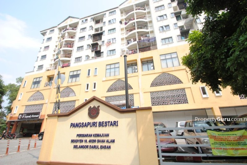 Pangsapuri Bestari Persiaran Kemajuan, Seksyen 16, Shah Alam, Shah